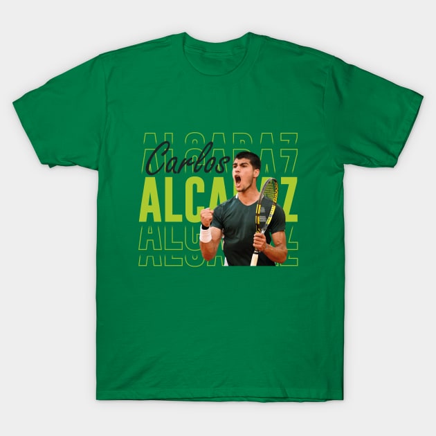 Carlos alcaraz T-Shirt by Aestrix